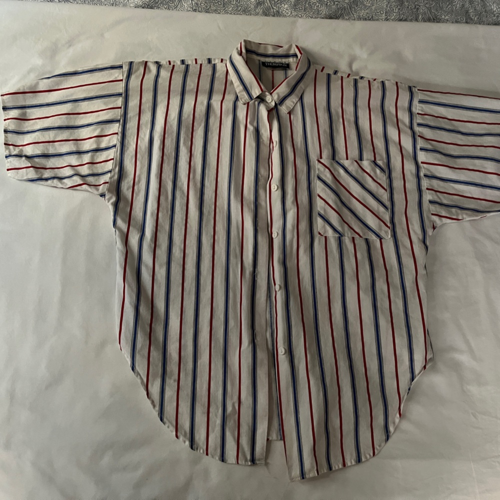 Vintage 80s Women’s Cotton Blouse